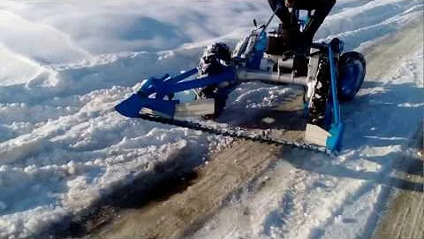 تصویر 1 از دروگر 2 چرخ گندم با طراحی سبک و کنترل آسان